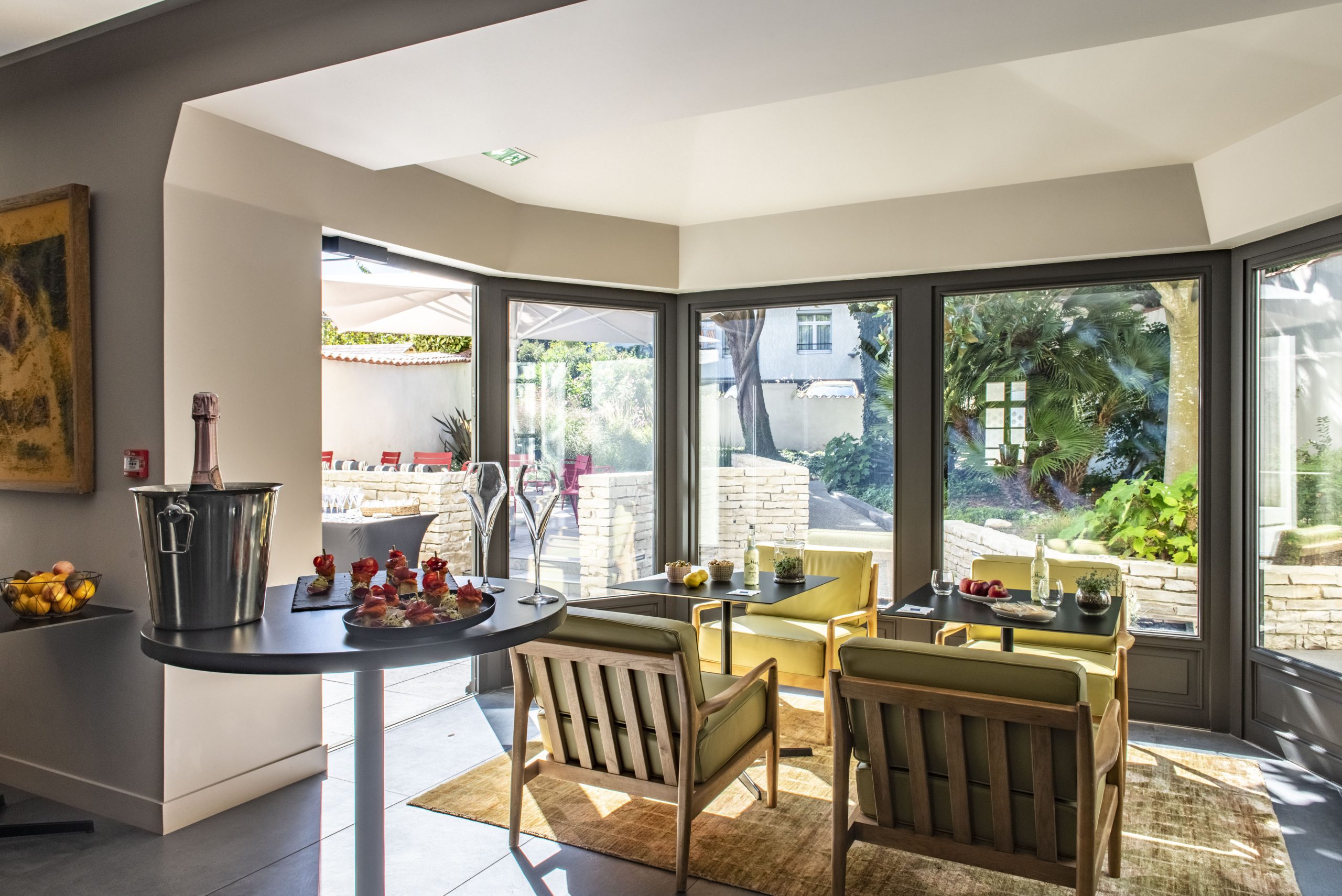 6 La Maison Saint Nicolas Hotel La Rochelle veranda